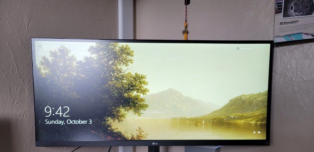 LG 34IN WIDESCREEN MONITOR 