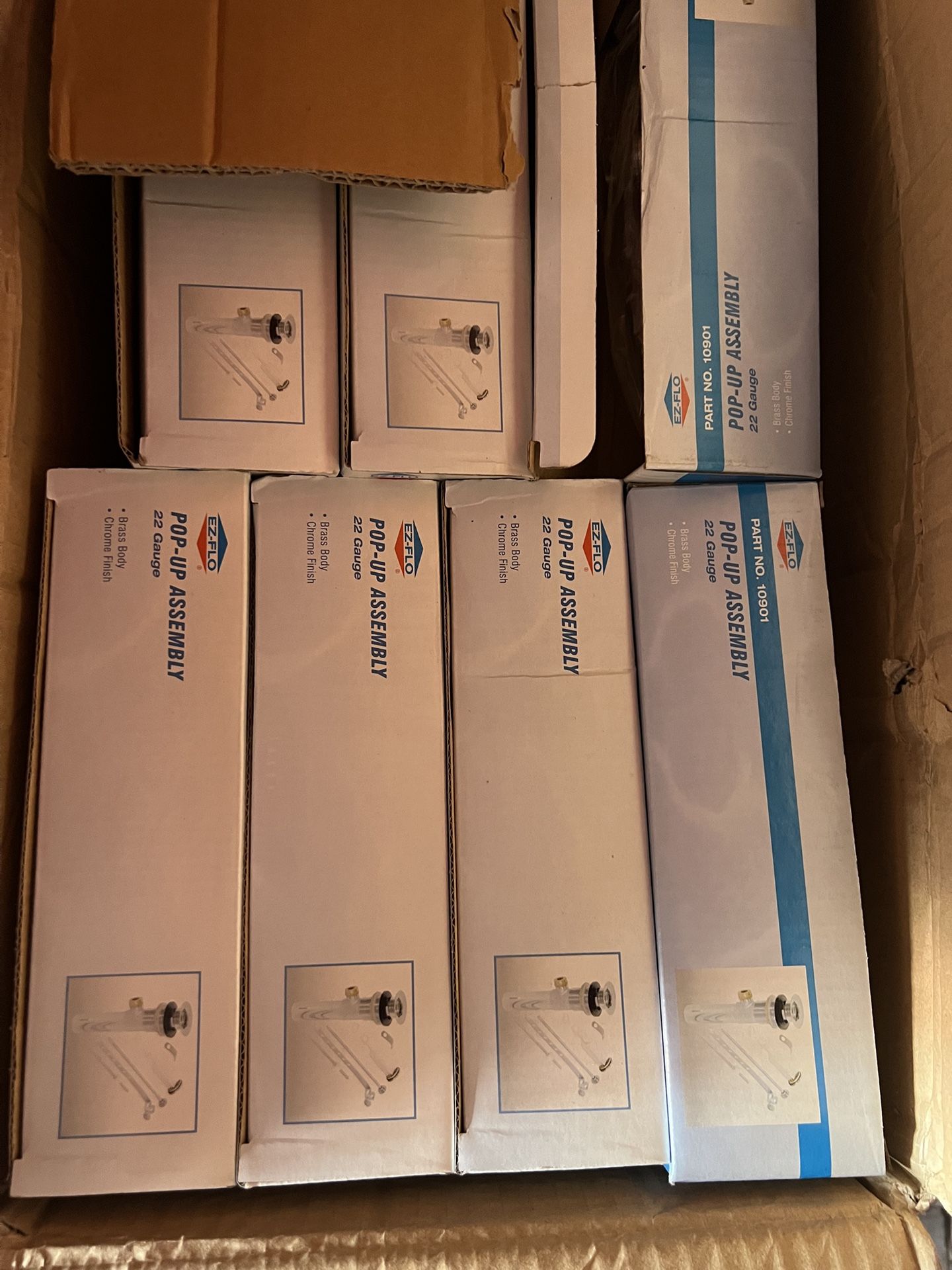 Contra EZ Flow pop up assembly