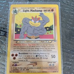 Neo Destiny Light Machamp (Lightly Damaged)