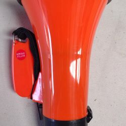 BRWH-B09JZ8TQPT MyMealivos Portable Megaphone Bullhorn 20 Watt Power Megaphone Speaker Voice and Siren/Alarm Modes with Volume Control and Strap (Oran