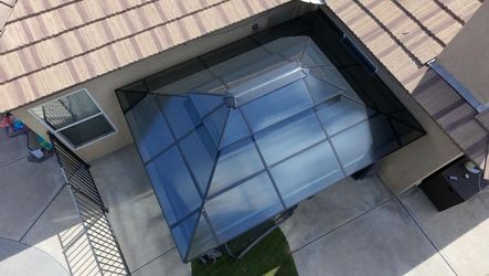 10X13 ft Hardtop Gazebo, Outdoor Polycarbonate Double Roof Canopy, Heavy Duty Hardtop Pavilion with Netting and Curtains, Aluminium Framed