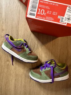 Nike Veneer Dunks Kids Size 10c