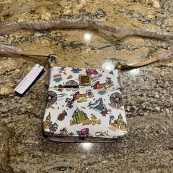 Disney Parks Dooney & Bourke Crossbody Bag New Actual - 9” X 9”