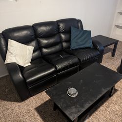 3 piece faux Leather Recliners from Wayfair