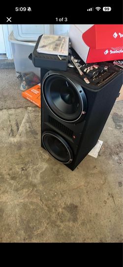 Rockford Fosgate P3D2-12 subwoofers