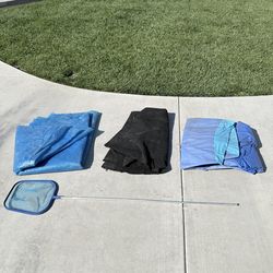 Outdoor pool setup (slightly used)