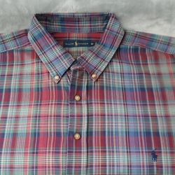 Polo Ralph Lauren Men's Long Sleeve Button Down Dress Shirt Size: 3XB Color: Multicolor 