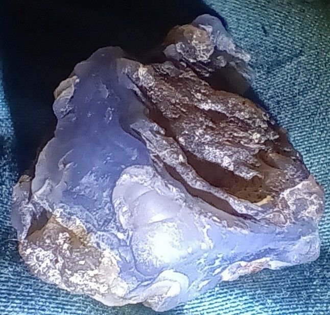 Ellensburg Blue Agate - 68 Carats - Natural, Genuine and Very Rare