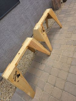 Burro brand sawhorses