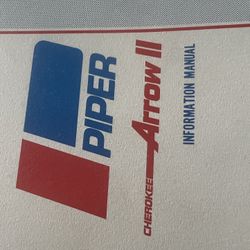 Piper Cherokee Arrow II Information manual 