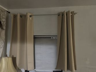 Curtains & Rod