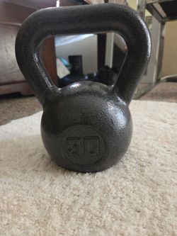 30 lb Iron Kettlebell for sale
