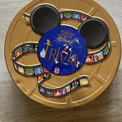 PERFECT GIFT - 5Star-TD Wonderful World of Disney Trivia Game in Collectible Tin - Mint condition 
