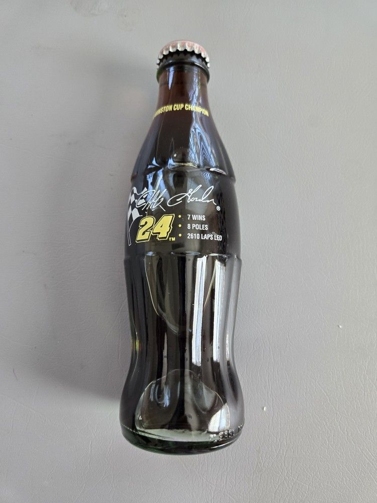 Collectable Jeff Gordon Coke Bottle