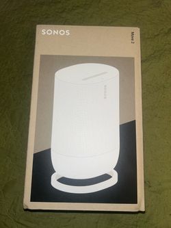 Sonos Move 2 - White - Wireless Portable Bluetooth Speaker