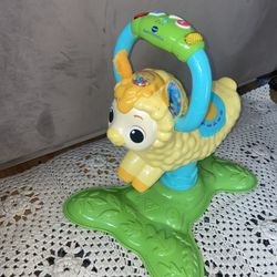 Vtech Swing Figure Stuiter & Leer Lama Junior 52 cm Beige/Green