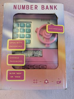 brand new children’s bank machine