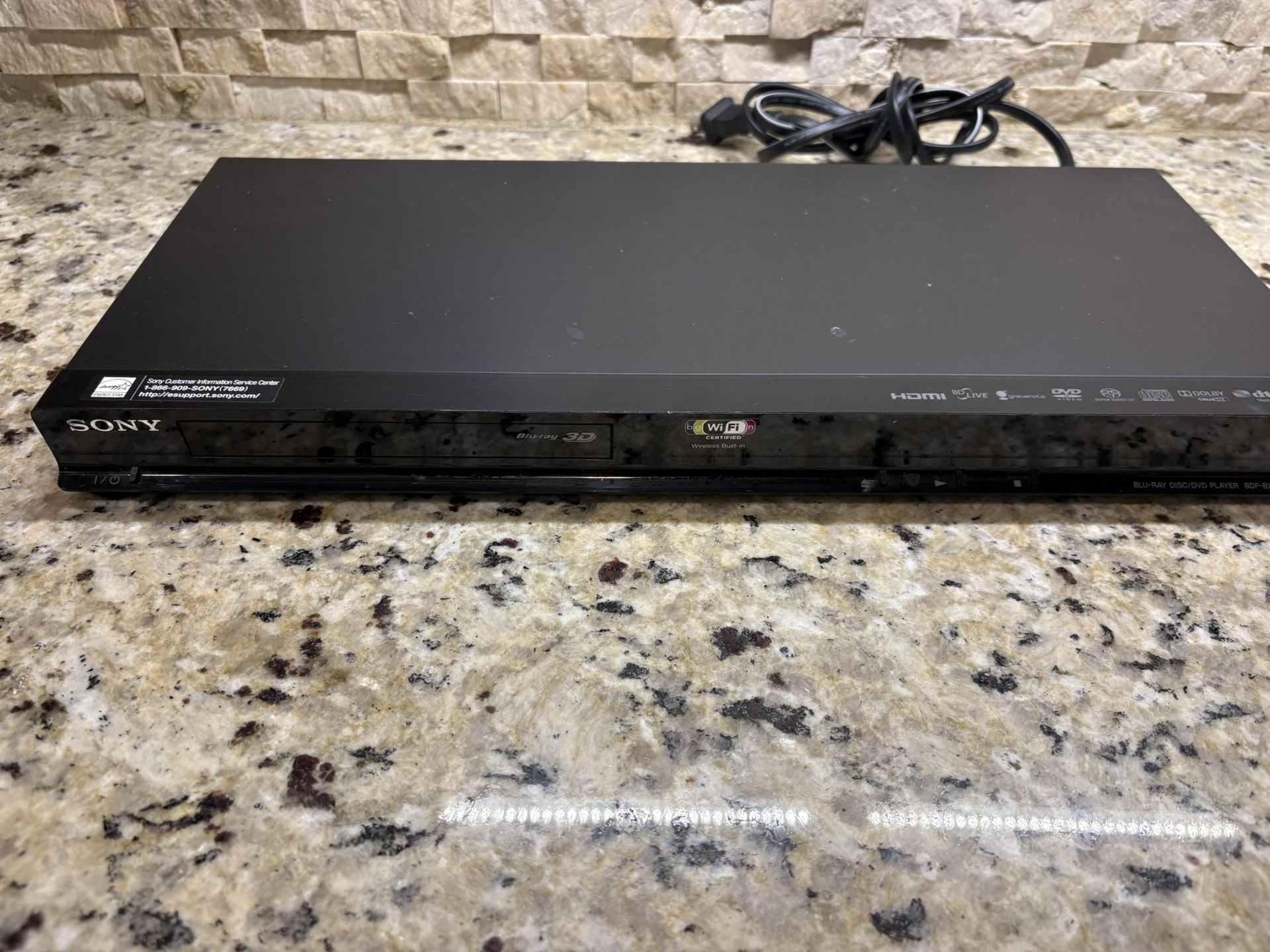 Blu-ray Player - No Remote