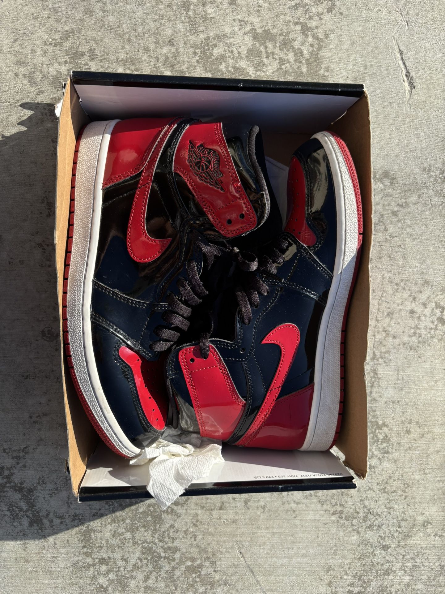 gucci shoes / patent bred 1s
