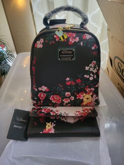 Loungefly Pooh bear Floral