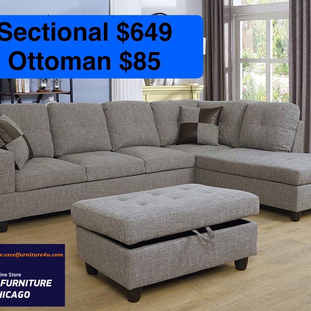 Brand New Sectional Sofa Couch 