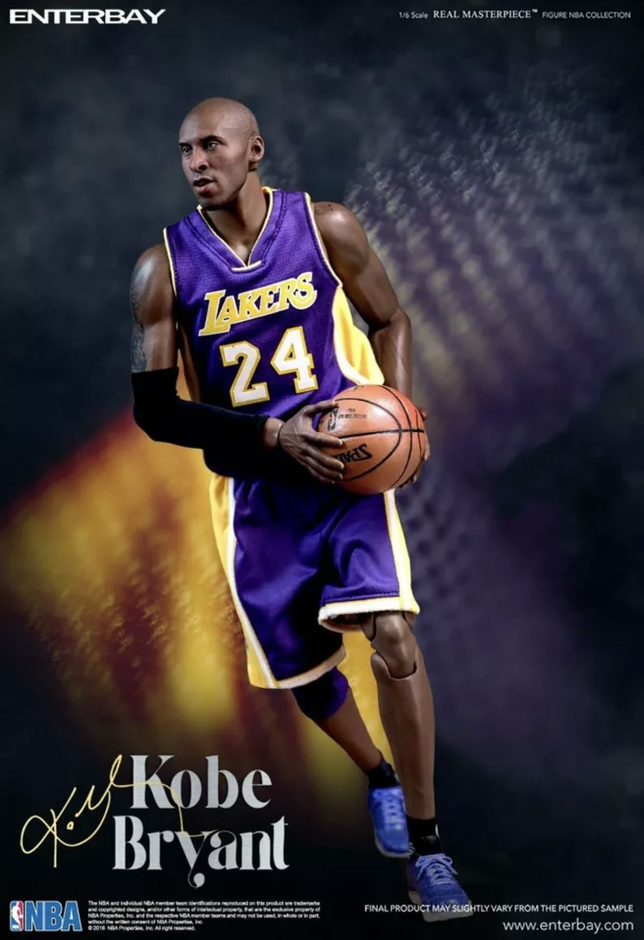 ENTERBAY NBA Collection KOBE BRYANT 2-pack ACTION FIGURE