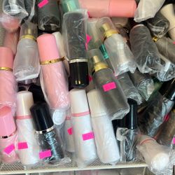lash shampoo bottles