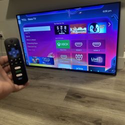 55’’ Smart Roku 4k tv 
