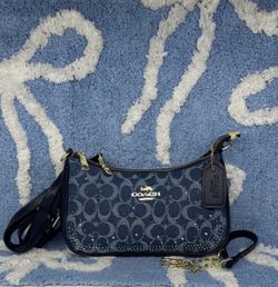 Blue Coach Purse