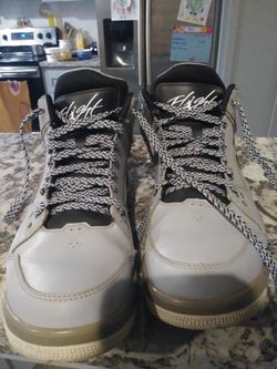 Jordan Flight Basketball Shoes in Gray