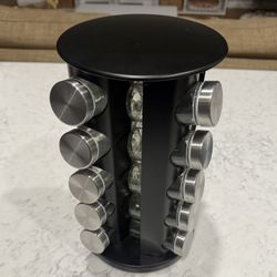 20 Jar-Revolving Spice Rack