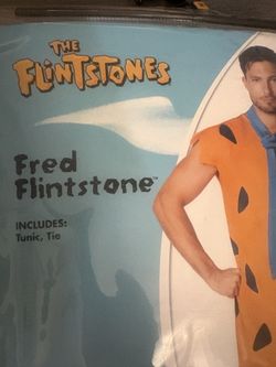 Full Adult Flintstone Costume