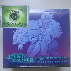 Journey Together Pokemon Center Elite Trainer Box (Exclusive)