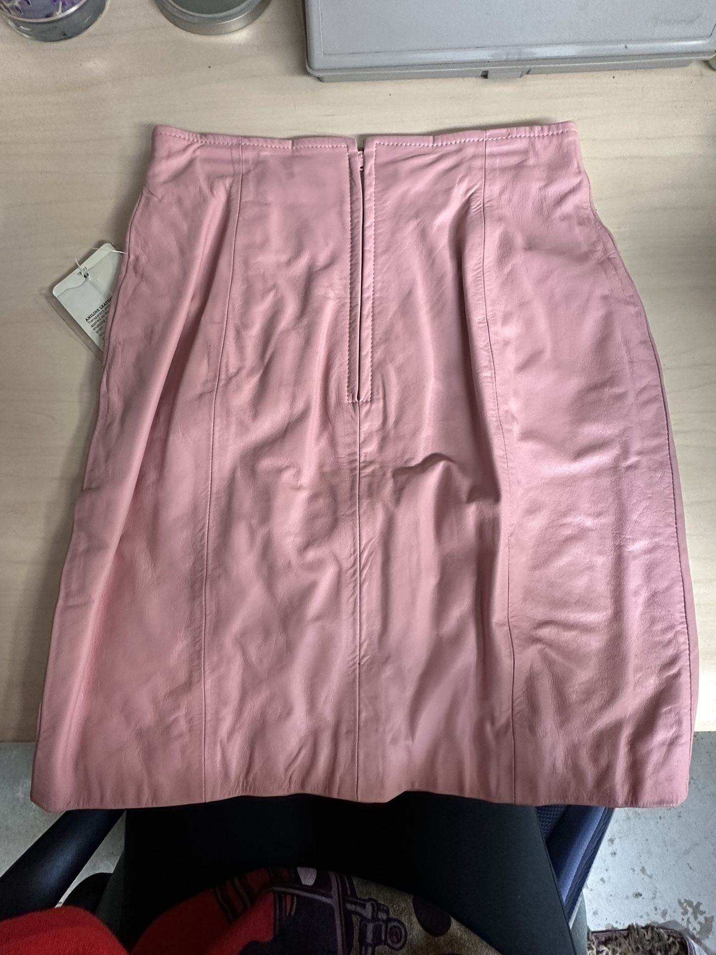 Vintage CHIA Leather Skirt