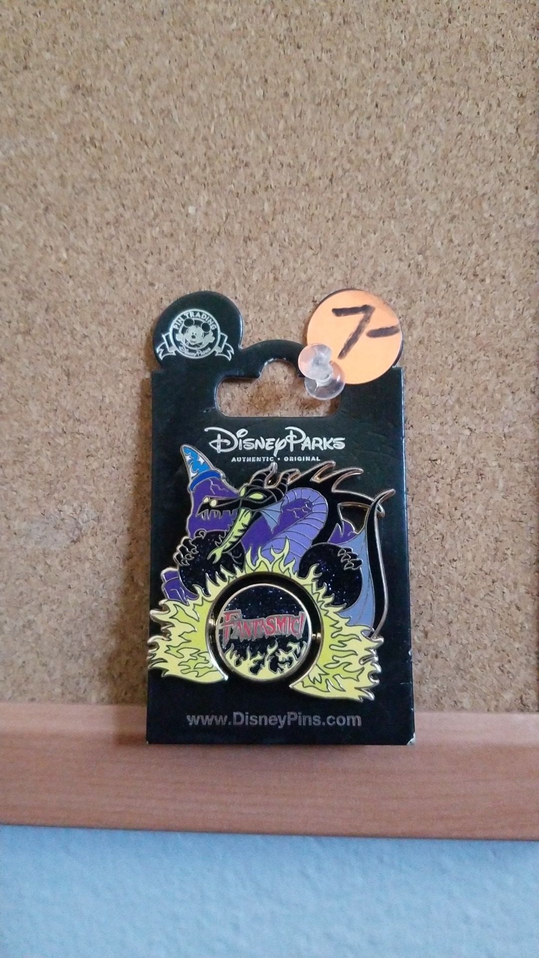 Fantasmic Mickey Mouse Moving Disney Trading Pin