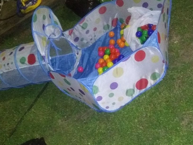 Ball Pit And Tunnel
