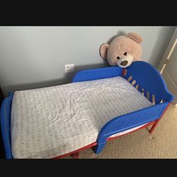 Toddler bed+Sealy’s 2 stage Mattress