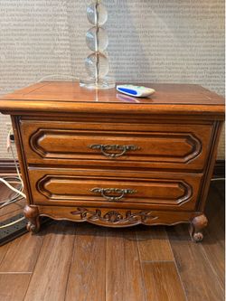 2 vintage oakwood dressers