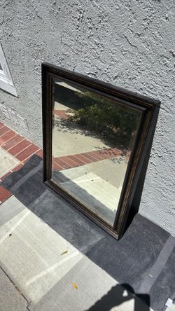 Beveled glass mirror in Frame