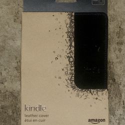 Amazon Kindle Leather Cover, Black