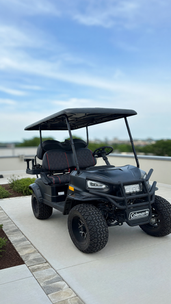 Coleman 2024 Golf Cart in like new condition