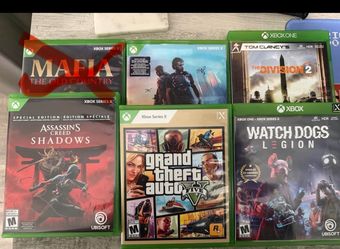 Xbox games for sale $55 for all or make an offer on what you want