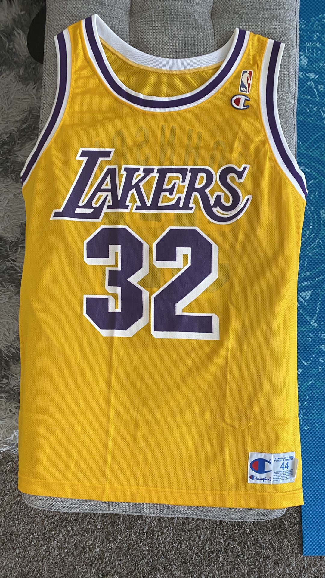 Magic Johnson - LA Lakers Champion Jersey (Large)