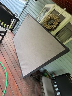 Free box spring barely used.