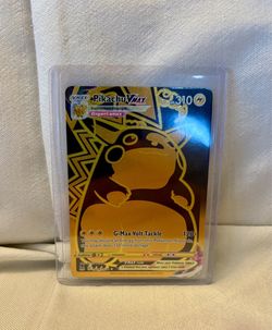 Pikachu VMAX TG29/TG30 Gold Secret Rare Pokémon Card