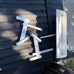 Rod Holders And Cutting Board