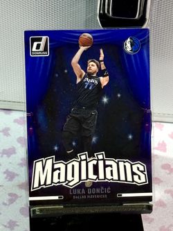 Luka Doncic Magicians Card