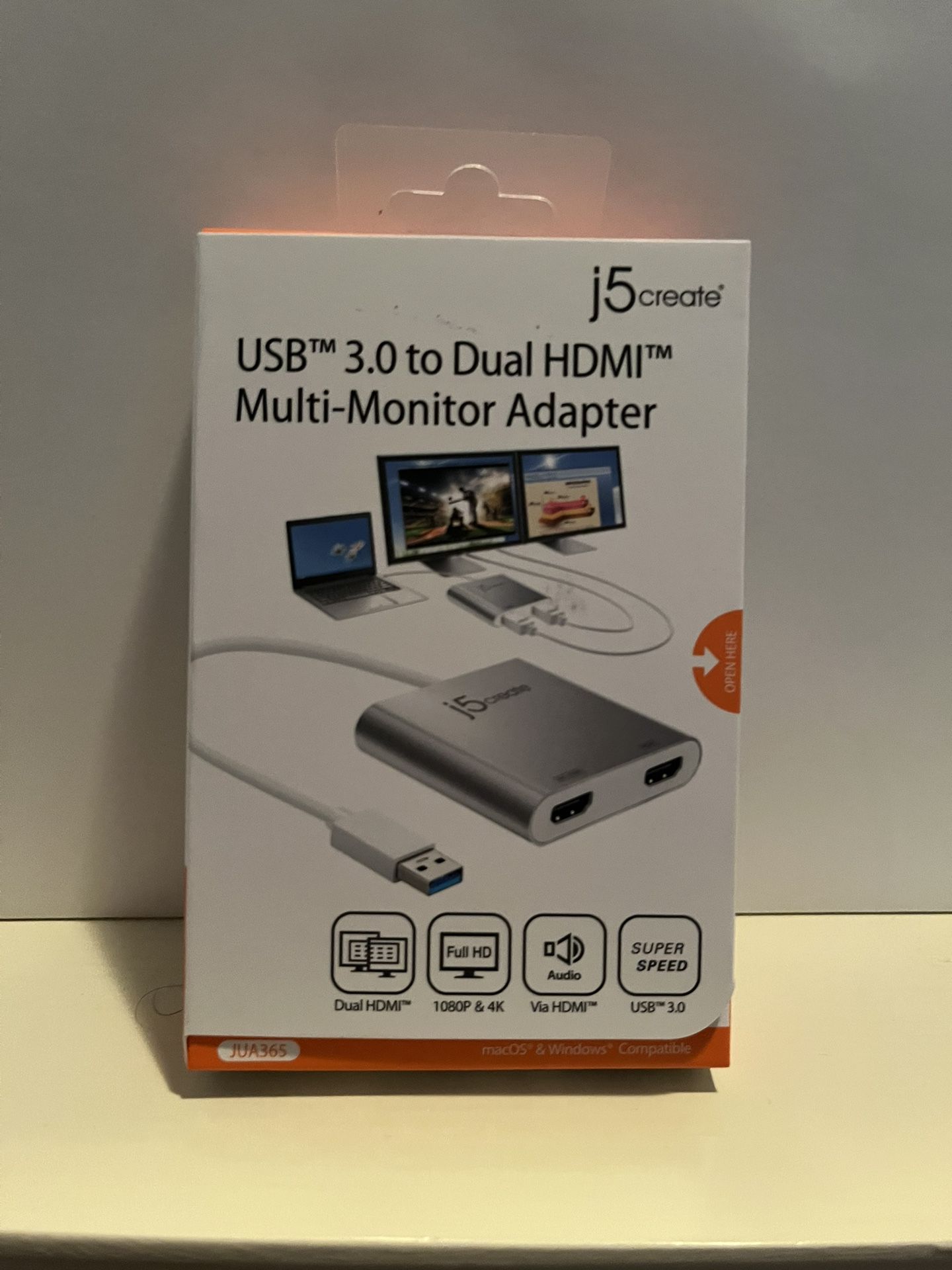 New USB 3.0 to Dual HDMI Multi- Monitor Adapter 