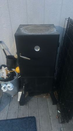 Black Electric Meat Smoker
