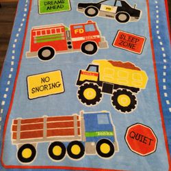 Tonka Vehicle Toddler Blanket